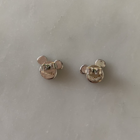 3/$20💎🐭 Disney Mickey Mouse earrings in black/silver - Picture 3 of 3